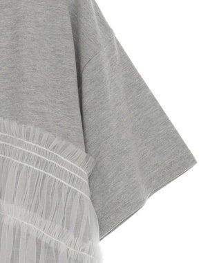 Green Parks ・ＥＬＥＮＣＡＲＥ　ＤＵＥ　チュールドッキングＴＥＥ Gray Mixture