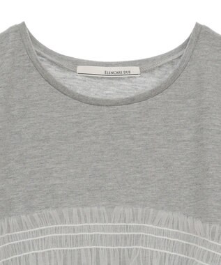 Green Parks ・ＥＬＥＮＣＡＲＥ　ＤＵＥ　チュールドッキングＴＥＥ Gray Mixture