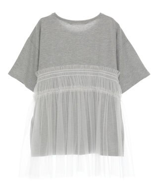 Green Parks ・ＥＬＥＮＣＡＲＥ　ＤＵＥ　チュールドッキングＴＥＥ Gray Mixture