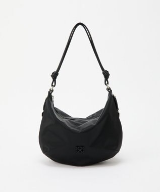 russet 【2025AW新作】クラウズナイロン ラウンド2WAYショルダーバッグ(CE-1621) Black