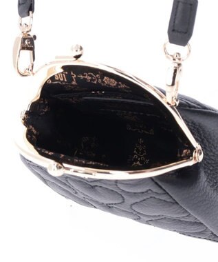 ANNA SUI ハピネス 口金ミニバッグ ブラック