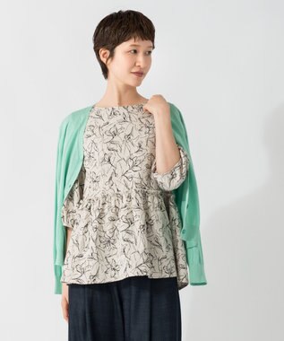 ONWARD Reuse Park 【any SiS】ブラウス春夏 オフホワイト