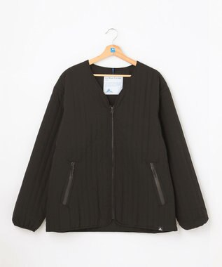 SHARE PARK MENS 【UNISEX】キルティング蓄熱中綿 Ｖカーディガン（L・XLサイズ） ブラック