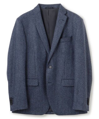 JOSEPH HOMME ライトツイディーブークレ　ジャケット ダルブルー系