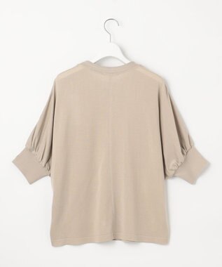自由区 L 【カタログ掲載・洗える】ドルマンスリーブ カットソー サンド