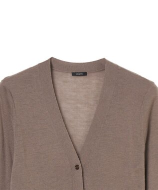 JOSEPH 【洗える】キャッシュエアー　カーディガン Escargot