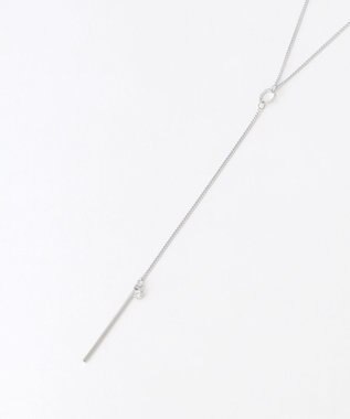 ANY ロングバーネックレス シルバー