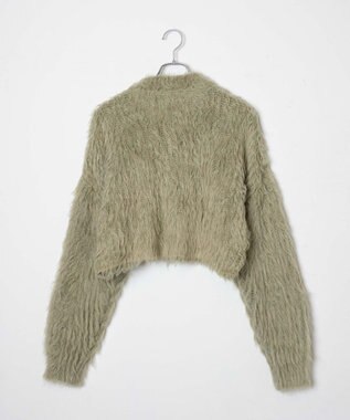 WEGO モンスターニットカーディガン グリーン