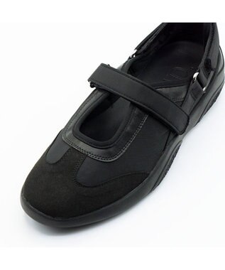 APOM ウォーターレジストメリージェーンスニーカー ブラック