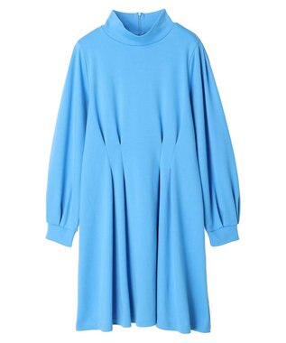 earth music&ecology ウエストタックフレアミニワンピース Light Blue