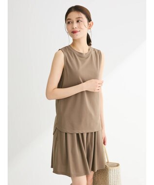 Green Parks ・ＳＵＧＡＲ　ＳＰＯＯＮ【ラッシュガード】ノースリーブ Gray Beige