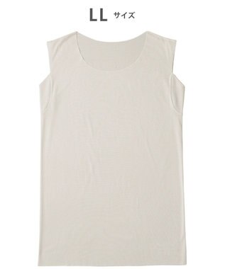 WACOAL MEN 【オーガニック綿混インナー】多機能を着る。綿の贅沢オーガニック 汗取り機能つき ノースリーブ GL5211 /ブロス バイ ワコールメン グレー