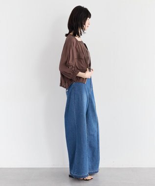 YECCA VECCA ドライタッチシアーブルゾン Brown