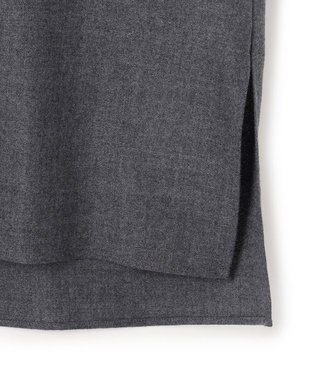 BEIGE， 【VERY NaVY12月号掲載】TERNES / ビックポケットプルオーバーウールブラウス Md.Gray