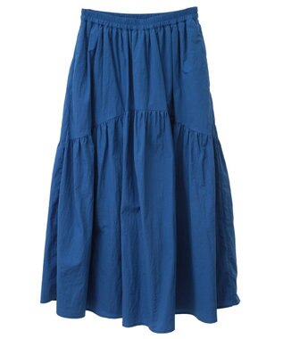 AMERICAN HOLIC ティアードギャザースカート Blue
