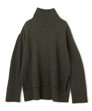 uncrave チャンキーニット プルオーバー モスグリーン