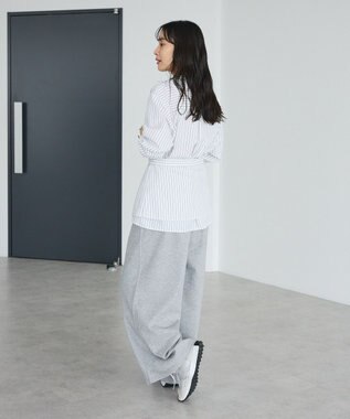 CRAFT STANDARD BOUTIQUE 2点セット / レイヤードデザインシャツ Stripe White
