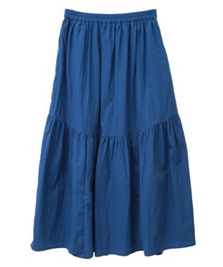 AMERICAN HOLIC ティアードギャザースカート Blue