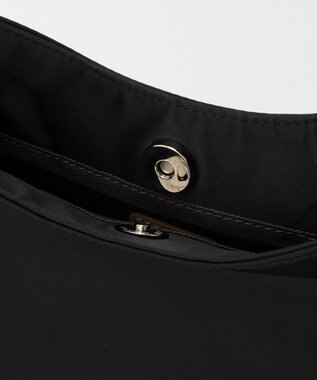 russet クラウズナイロン 縦長2WAYショルダーバッグ(CE-1623) Black