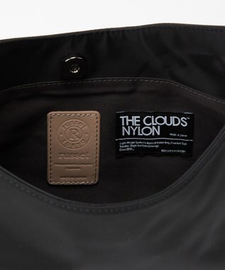 russet クラウズナイロン 縦長2WAYショルダーバッグ(CE-1623) Black