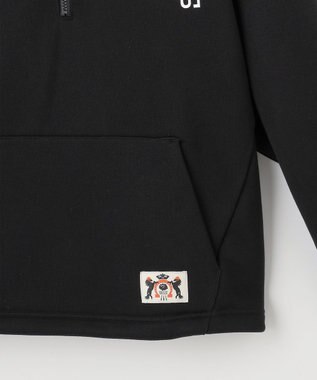 PW CIRCULUS 【WOMEN】ハーフジップ スウェット ブラック系