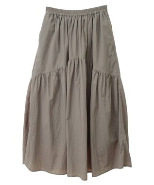 AMERICAN HOLIC ティアードギャザースカート Gray