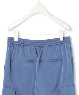 ICB 【WEB限定カラーあり・洗える】Calm カーゴパンツ スマルトブルー系