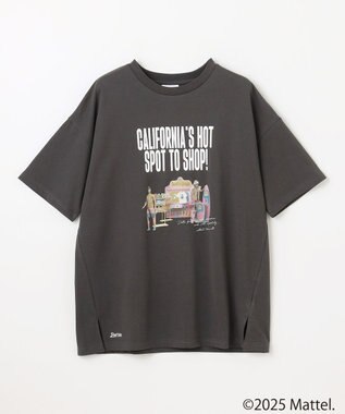 ANY 【Barbie(TM)】ロゴTシャツ チャコール