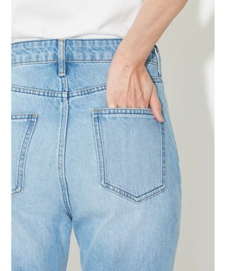 AMERICAN HOLIC センタープレスフレアデニム Light Indigo