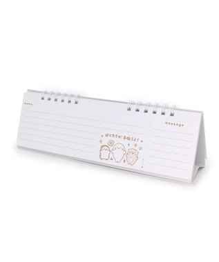 Mother garden しろたん しろたん＆らっこいぬ 2024年 スリム卓上カレンダー スリム卓上カレンダー