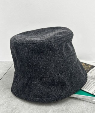 WEGO ダウンブリムバケットハット デニム