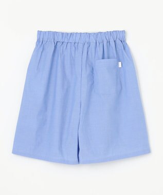 組曲 KIDS 【150-160㎝】シャンブレー ショートパンツ サックスブルー系