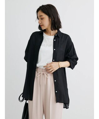 Green Parks レギュラー前後差シアーシャツ