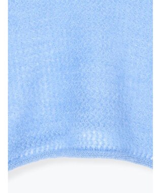 Te chichi 【泉 里香さん着用・Oggi.jp10/23掲載】キャットヤーンメッシュニット ブルー