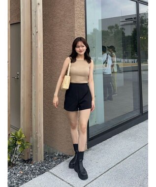 Green Parks シアーカーディガン＋タンクトップＳＥＴ Beige