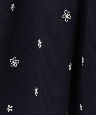 ANY KIDS 襟付き 長袖 ワンピース ネイビー