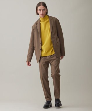 UNFILO MENS フレキシブルウェア テーラードジャケット [23年秋冬商品] ブラウン