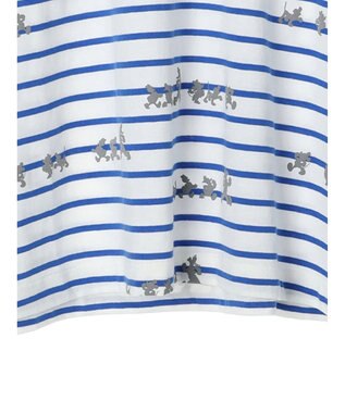 AMERICAN HOLIC 発砲プリントボーダーＴシャツ／Ｄｉｓｎｅｙ Border Ivory