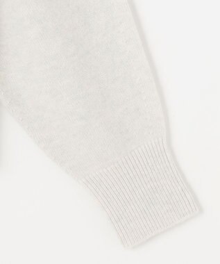 組曲 【8色展開・前後着用可】ウールカシミヤミックス パフスリーブ ニット 【WEB限定】シルバーグレー系9