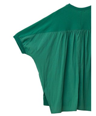 Green Parks ナイロンドッキングロゴチュニック Green