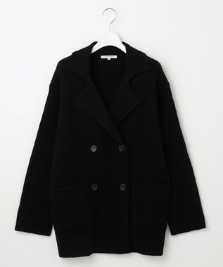 23区 【SLOW/一部店舗限定】ニットトータル ジャケット ブラック系