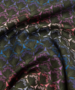LIBERTY. アイフィス ドーン シルクツイル スカーフ45 パープル