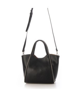 UNBILLION 【テレビ ドラマ着用アイテム】カシュカシュ cachecache / ボールチェーン2wayミニトートバッグ ブラック