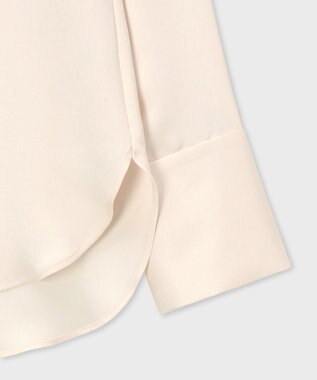 Paul Smith サテン ボウタイ ブラウス オフホワイト