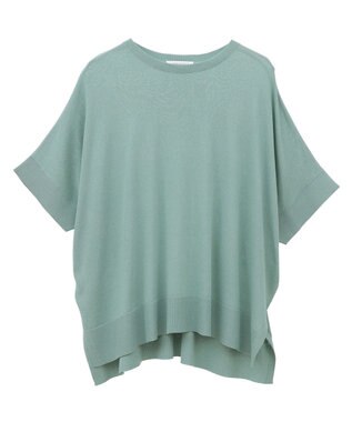 AMERICAN HOLIC 接触冷感サイドスリットニットプルオーバー Mint