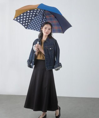 +RING レディース向け プラスリング 長傘60cm MLT T1270 マルチカラー