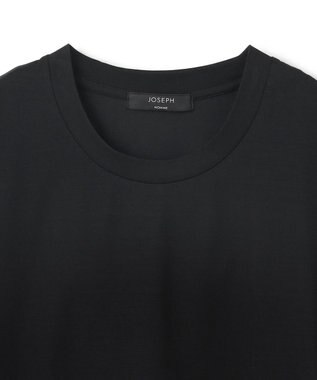 JOSEPH HOMME カバーリングジャージー　ブロッキングカットソー ブラック系