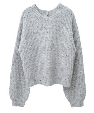 Green Parks ２ｗａｙ　ショート丈ネッププルオーバー Light Gray