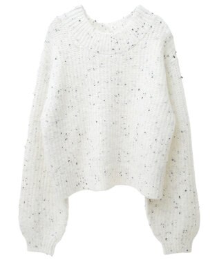 Green Parks ２ｗａｙ　ショート丈ネッププルオーバー White