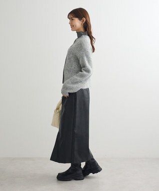 Green Parks ２ｗａｙ　ショート丈ネッププルオーバー Light Gray